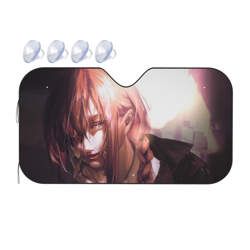 Anime Chainsaw Man  Car Sunshade