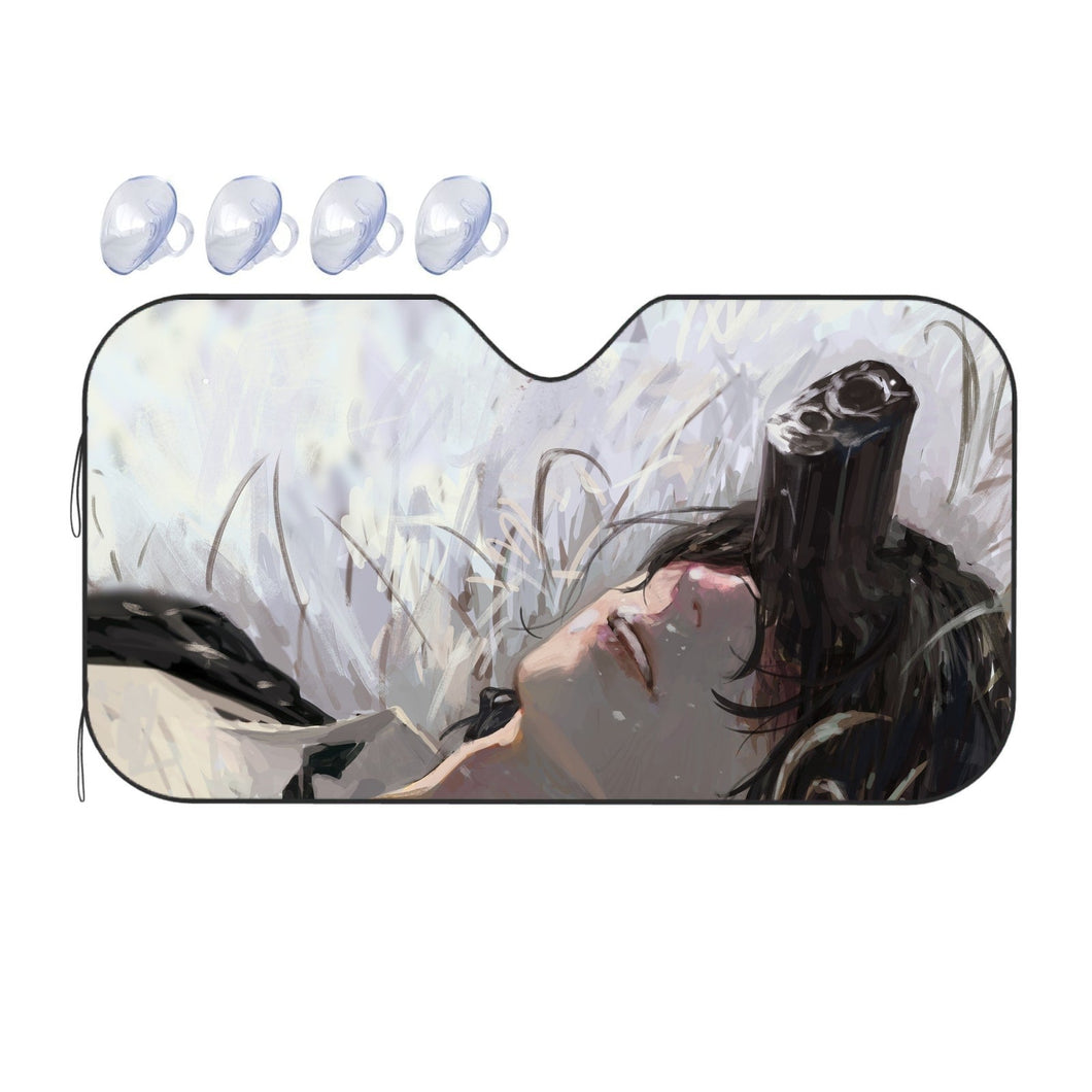 Anime Chainsaw Man  Car Sunshade