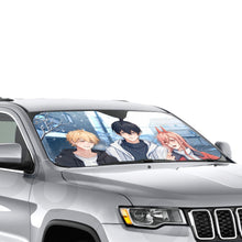 Load image into Gallery viewer, Anime Chainsaw Man  Car Sunshade
