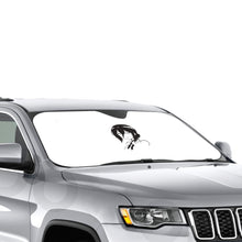 Load image into Gallery viewer, Anime Chainsaw Man  Car Sunshade
