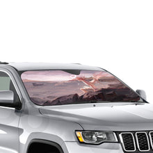 Load image into Gallery viewer, Anime Chainsaw Man  Car Sunshade
