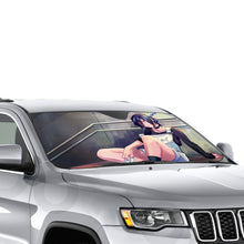 Load image into Gallery viewer, Anime Chainsaw Man Car Sunshade
