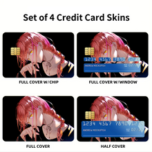 Load image into Gallery viewer, Anime Chainsaw Man  Credit Card Skins (4-in-1 Pack)
