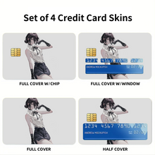 Load image into Gallery viewer, Anime Chainsaw Man Credit Card Skins (4-in-1 Pack)
