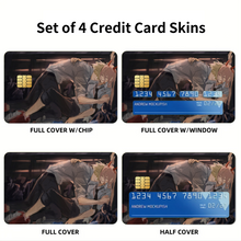 Load image into Gallery viewer, Anime Chainsaw Man  Credit Card Skins (4-in-1 Pack)
