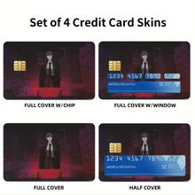 Load image into Gallery viewer, Anime Chainsaw Man Credit Card Skins (4-in-1 Pack)
