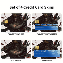 Load image into Gallery viewer, Anime Chainsaw Man  Credit Card Skins (4-in-1 Pack)
