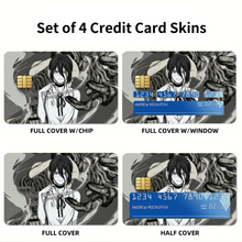 Load image into Gallery viewer, Anime Chainsaw Man  Credit Card Skins (4-in-1 Pack)
