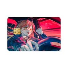 Load image into Gallery viewer, Anime Chainsaw Man Credit Card Skins (4-in-1 Pack)
