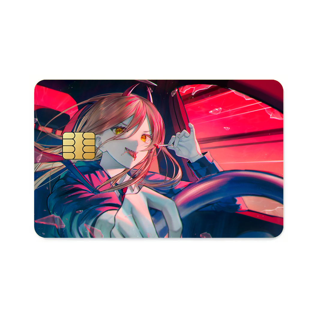 Anime Chainsaw Man Credit Card Skins (4-in-1 Pack)