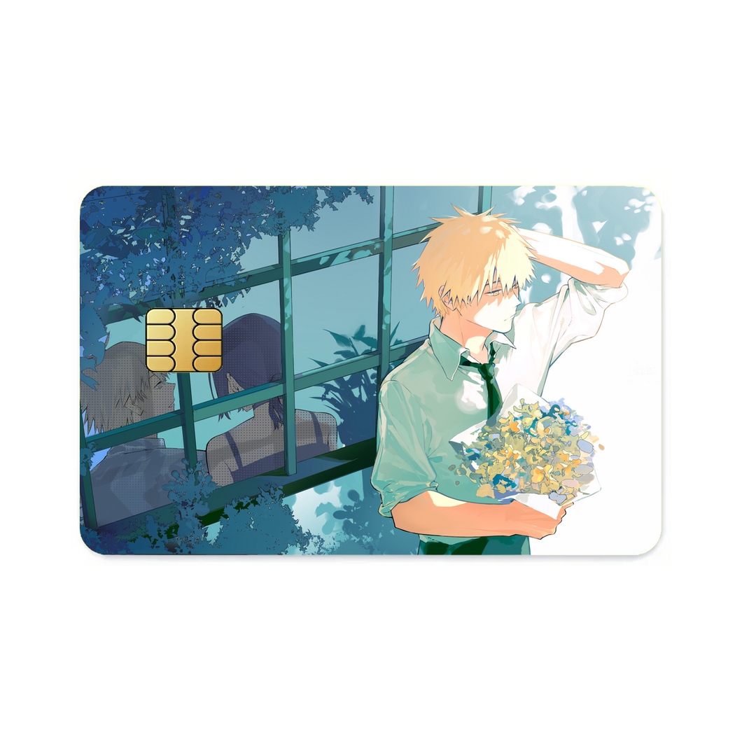 Anime Chainsaw Man  Credit Card Skins (4-in-1 Pack)