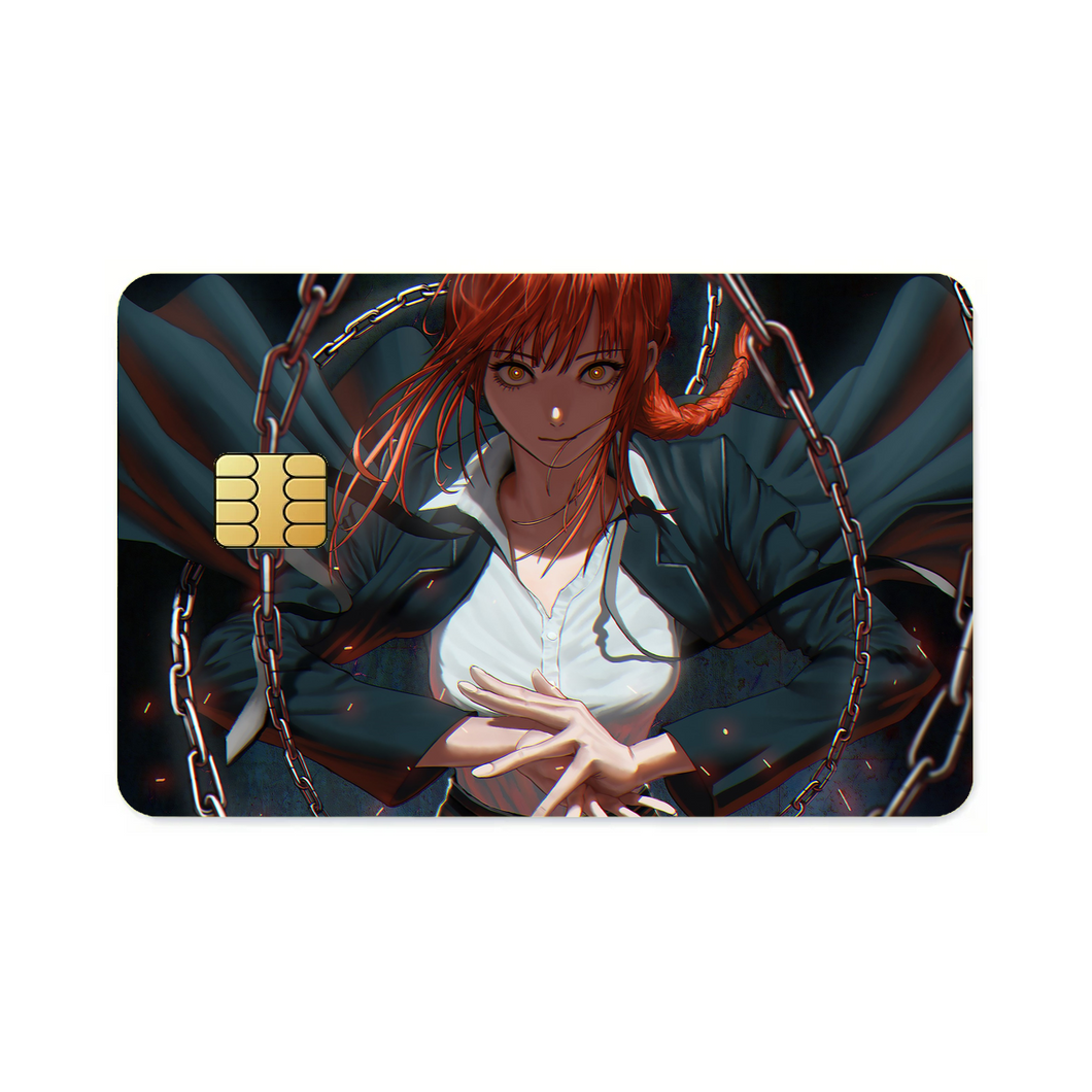 Anime Chainsaw Man  Credit Card Skins (4-in-1 Pack)