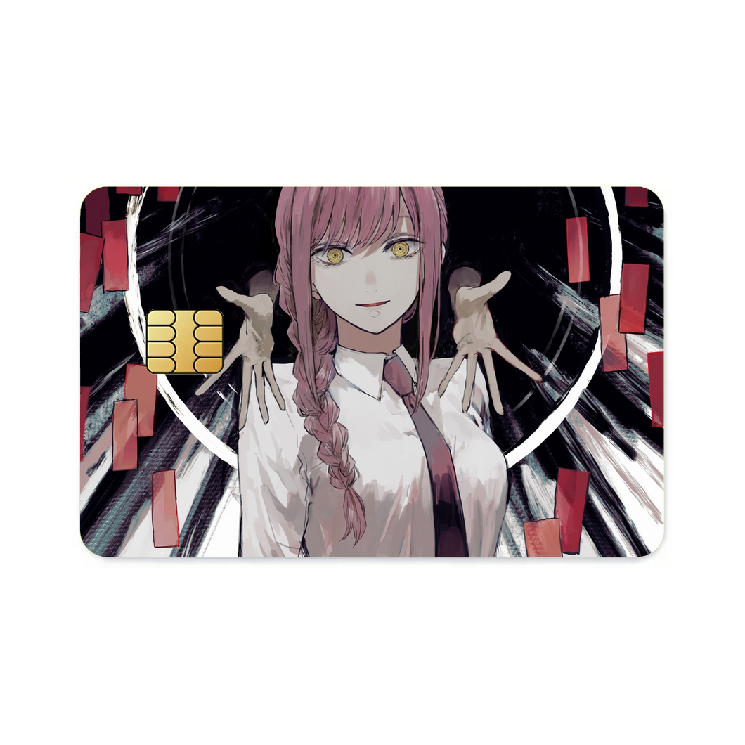Anime Chainsaw Man  Credit Card Skins (4-in-1 Pack)