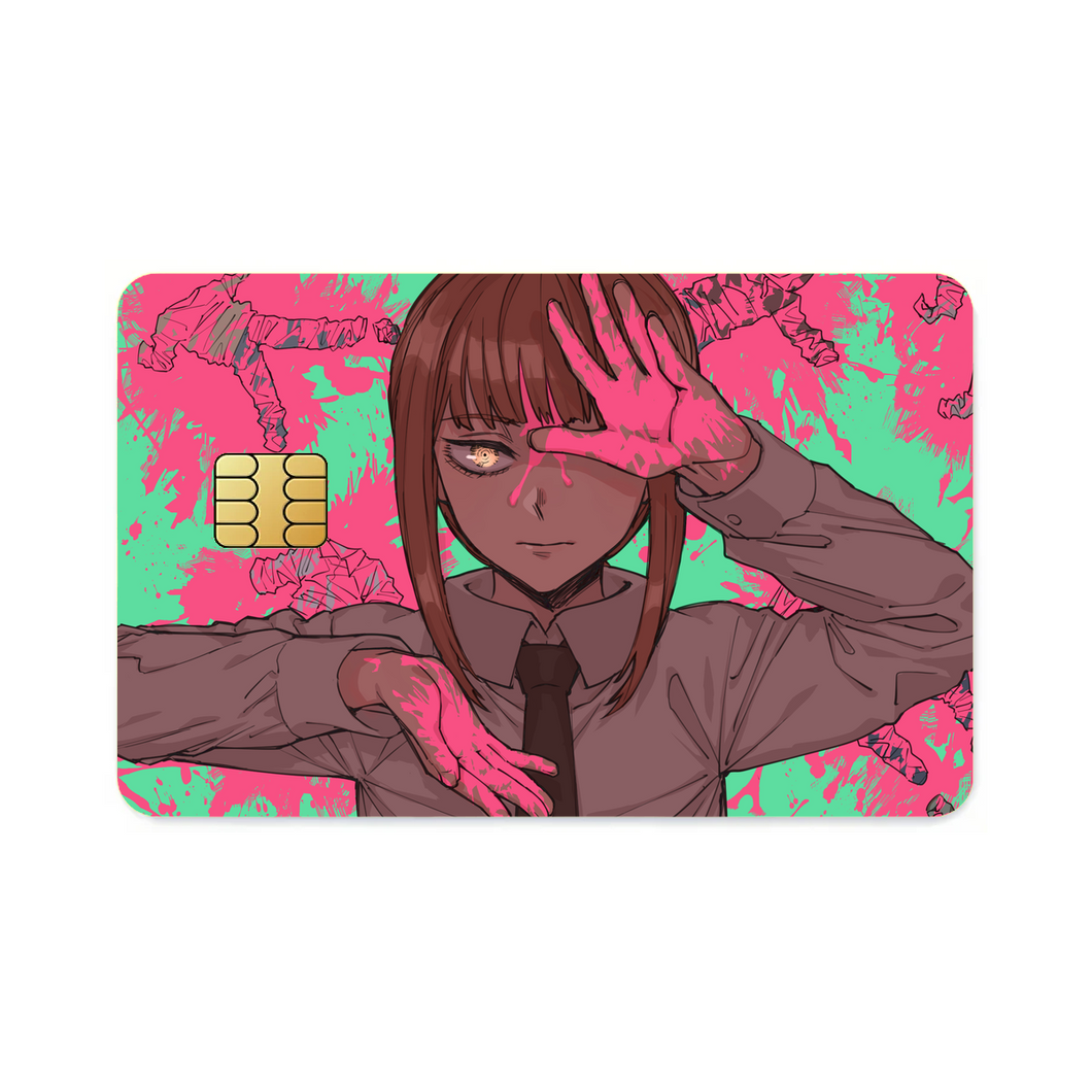 Anime Chainsaw Man  Credit Card Skins (4-in-1 Pack)
