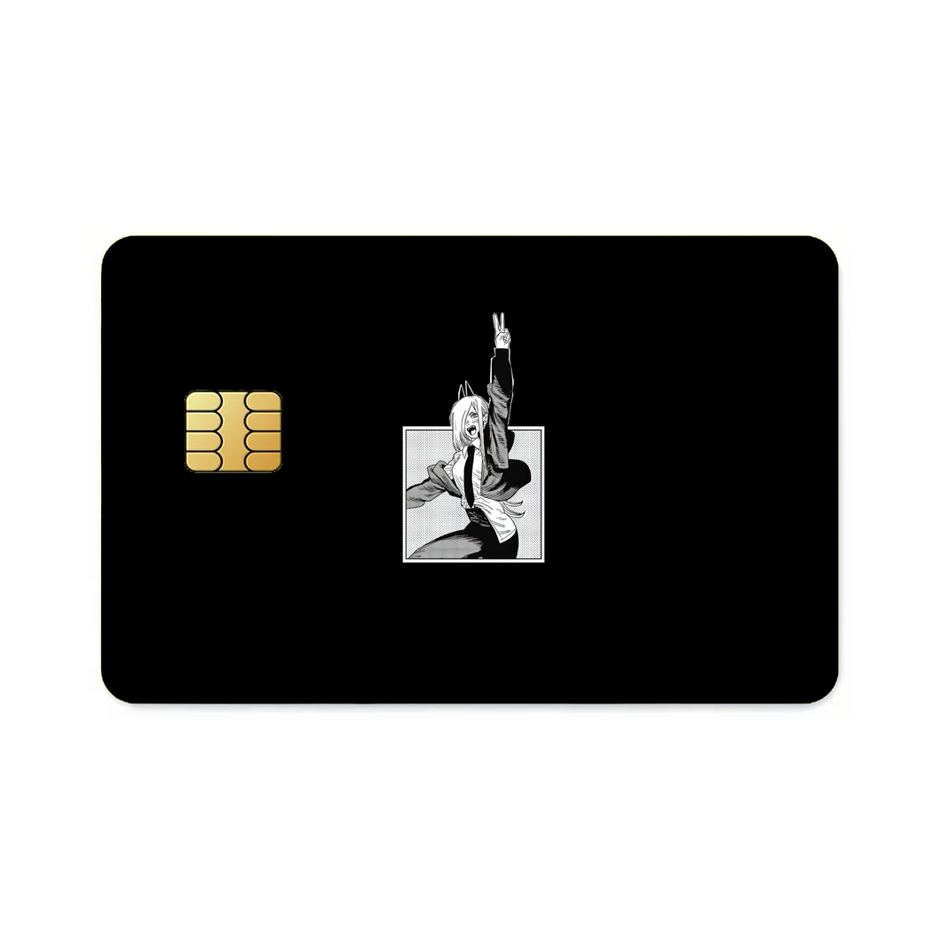 Anime Chainsaw Man Credit Card Skins (4-in-1 Pack)