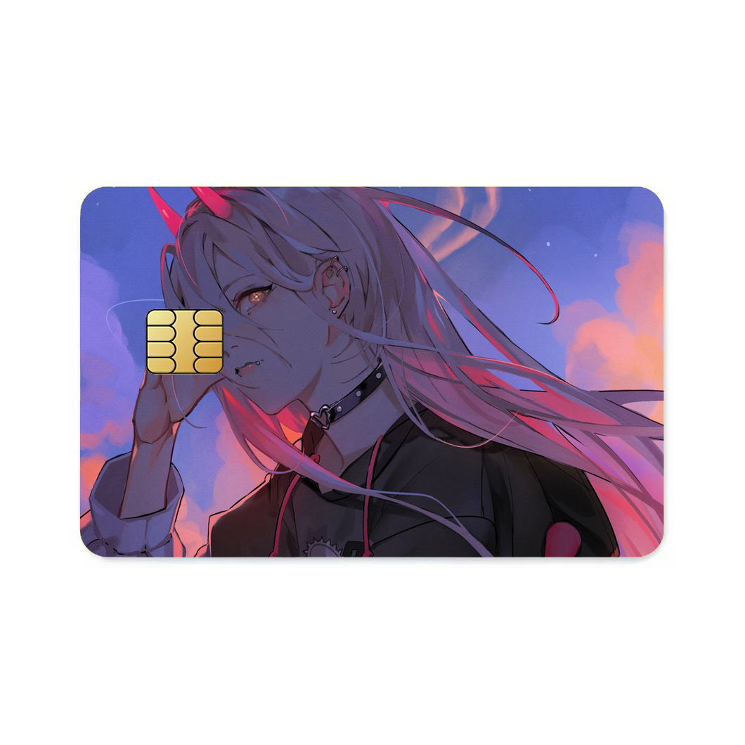 Anime Chainsaw Man  Credit Card Skins (4-in-1 Pack)