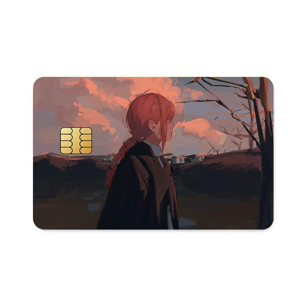 Anime Chainsaw Man  Credit Card Skins (4-in-1 Pack)