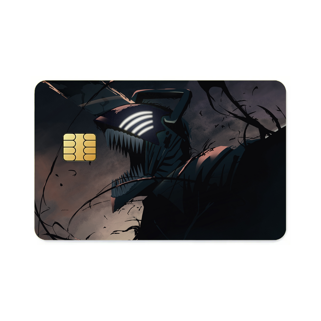 Anime Chainsaw Man  Credit Card Skins (4-in-1 Pack)