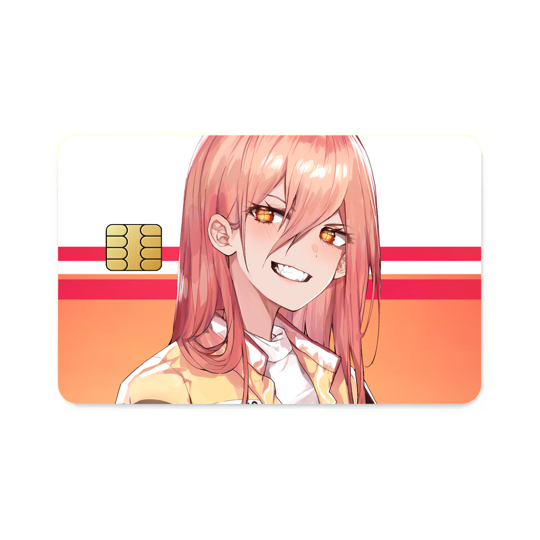 Anime Chainsaw Man  Credit Card Skins (4-in-1 Pack)