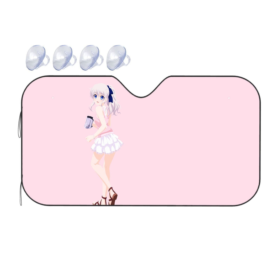 Anime Charlotte  Car Sunshade