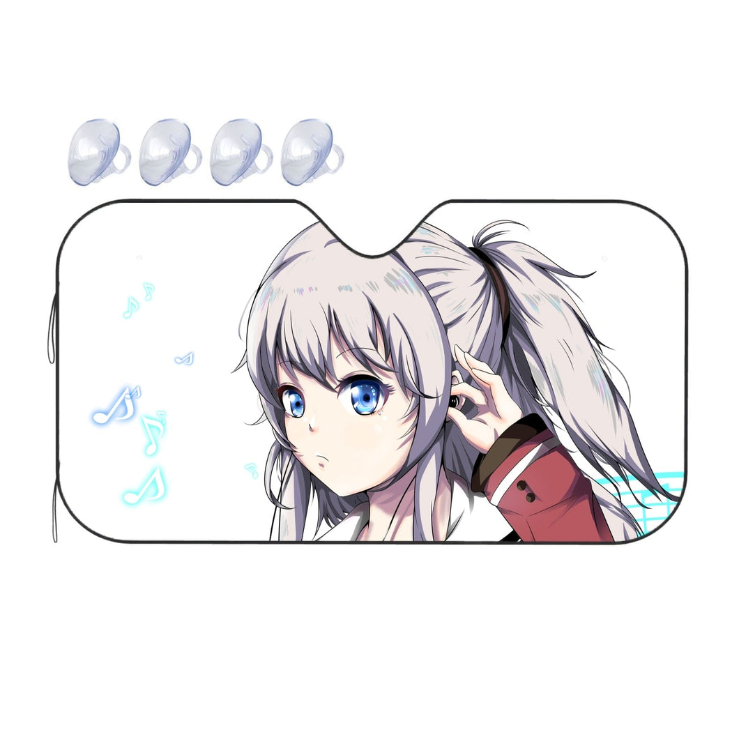 Anime Charlotte  Car Sunshade