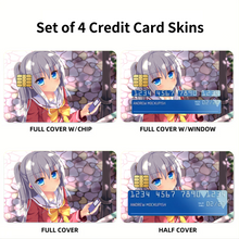 Load image into Gallery viewer, Anime Charlotte  Credit Card Skins (4-in-1 Pack)
