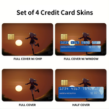 Load image into Gallery viewer, Anime Charlotte Credit Card Skins (4-in-1 Pack)
