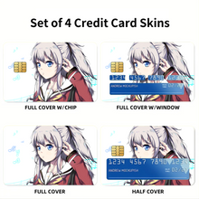 Load image into Gallery viewer, Anime Charlotte  Credit Card Skins (4-in-1 Pack)
