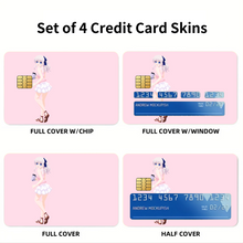 Load image into Gallery viewer, Anime Charlotte  Credit Card Skins (4-in-1 Pack)
