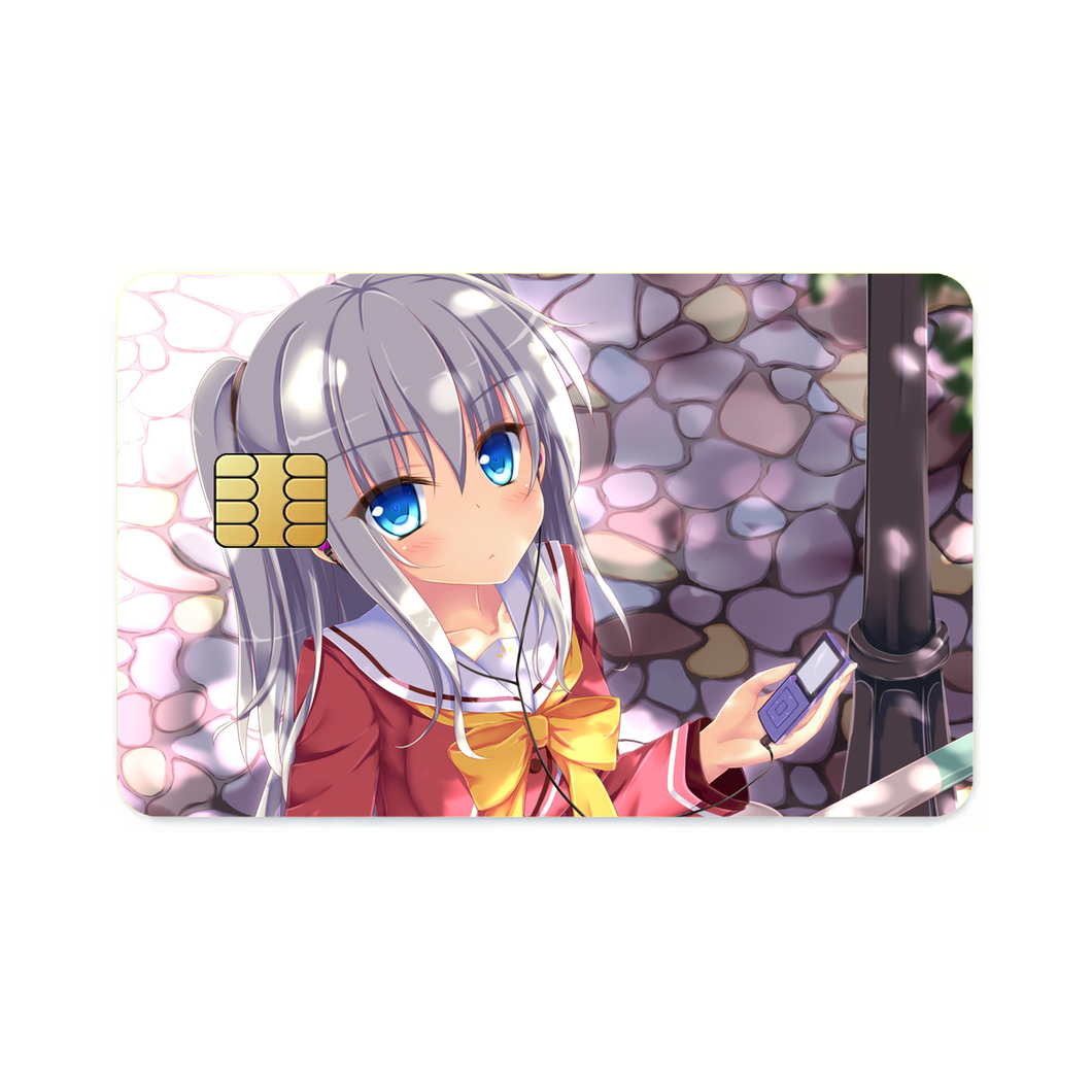 Anime Charlotte  Credit Card Skins (4-in-1 Pack)