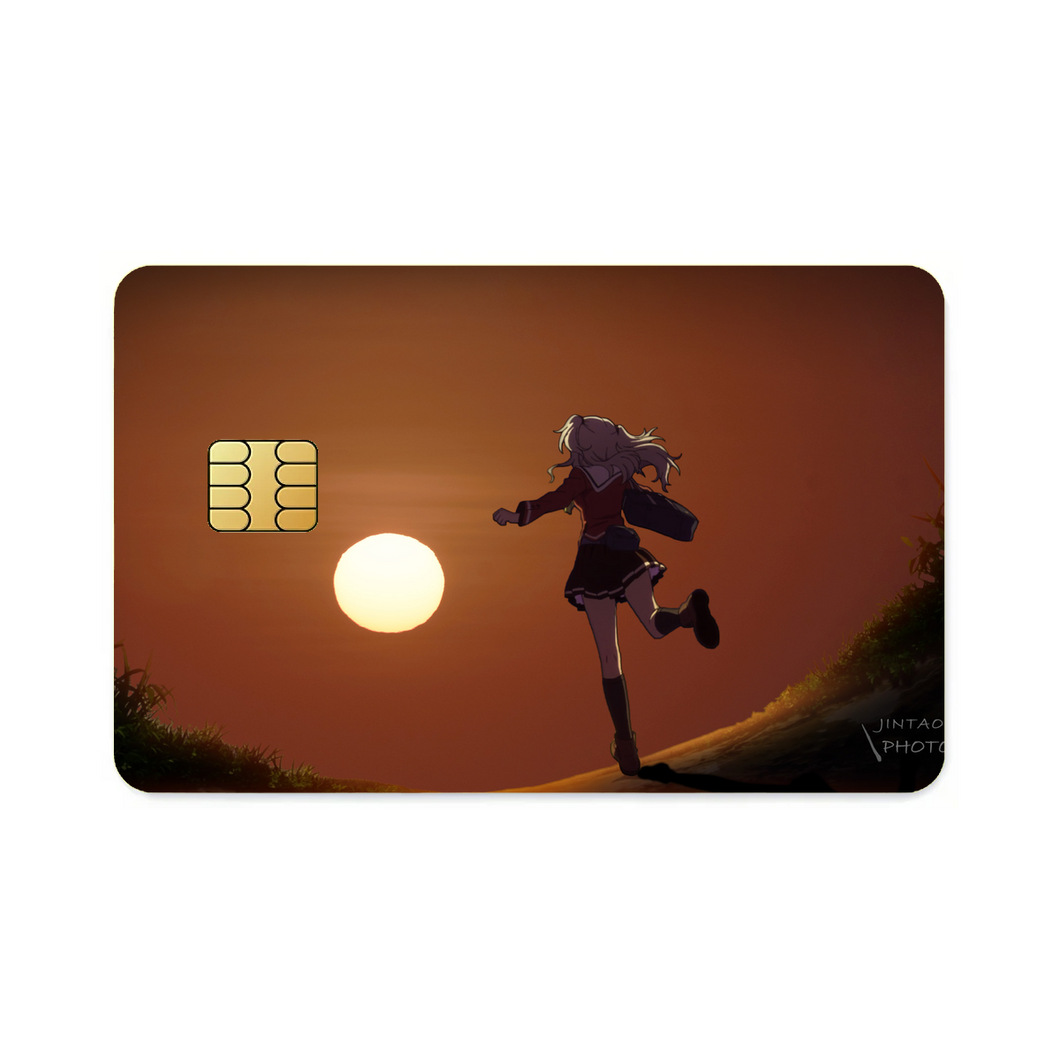 Anime Charlotte Credit Card Skins (4-in-1 Pack)