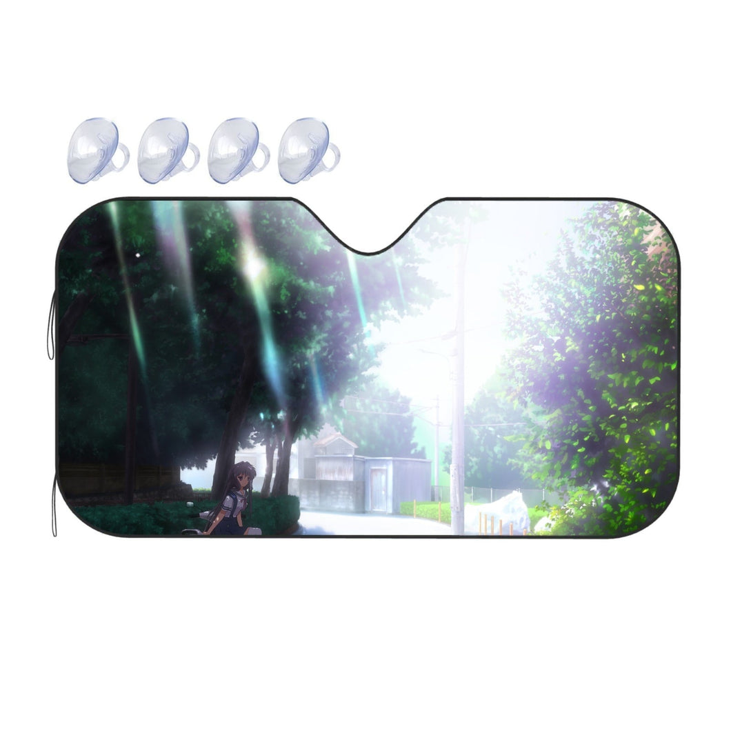 Anime Clannad Car Sunshade