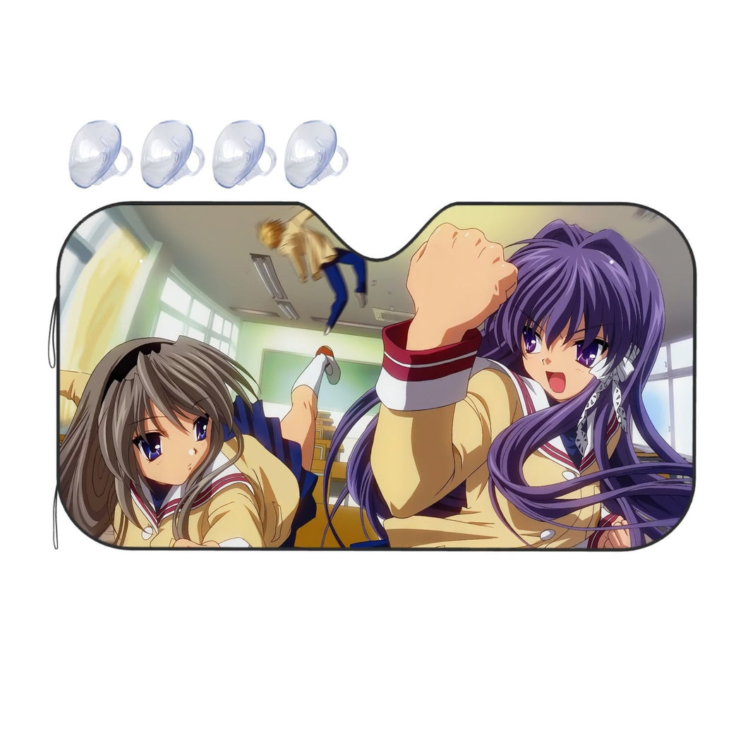 Anime Clannad Car Sunshade