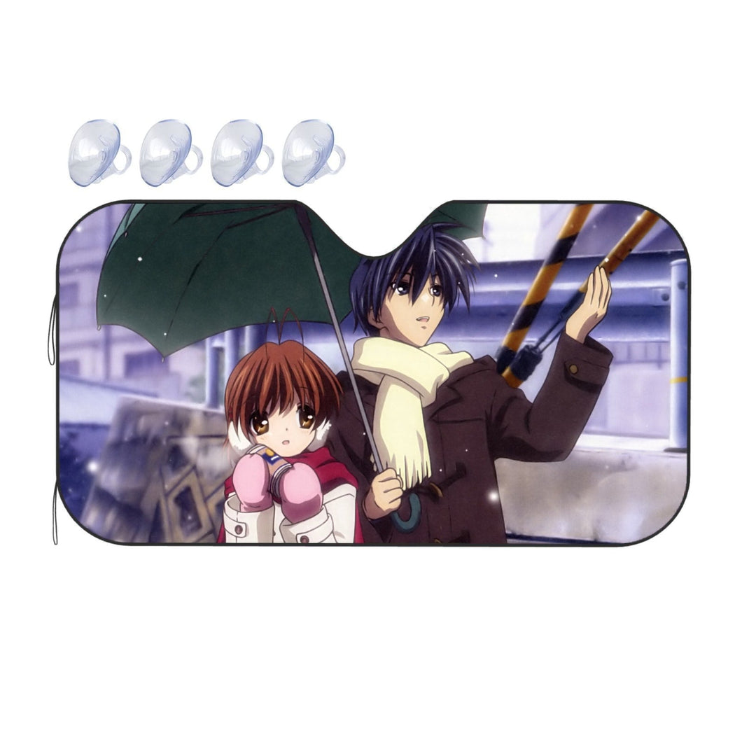 Anime Clannad Car Sunshade