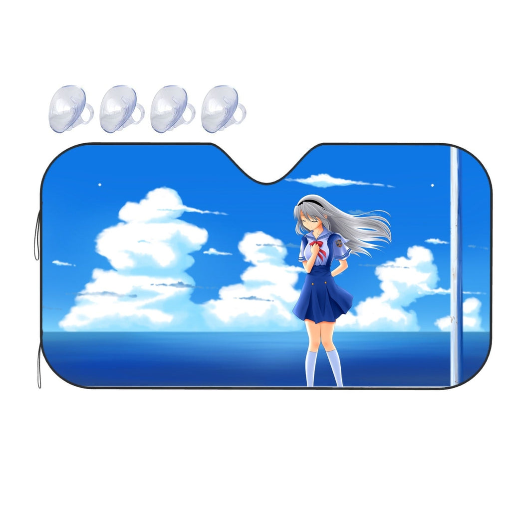Anime Clannad Car Sunshade