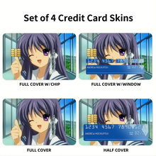 Load image into Gallery viewer, Anime Clannad Credit Card Skins (4-in-1 Pack)
