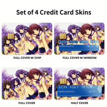 Load image into Gallery viewer, Anime Clannad Credit Card Skins (4-in-1 Pack)
