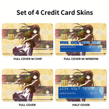 Load image into Gallery viewer, Anime Clannad Credit Card Skins (4-in-1 Pack)
