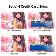 Load image into Gallery viewer, Anime Clannad Credit Card Skins (4-in-1 Pack)

