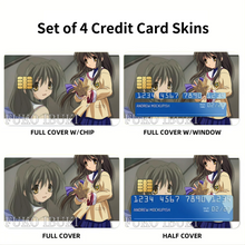 Load image into Gallery viewer, Anime Clannad Credit Card Skins (4-in-1 Pack)
