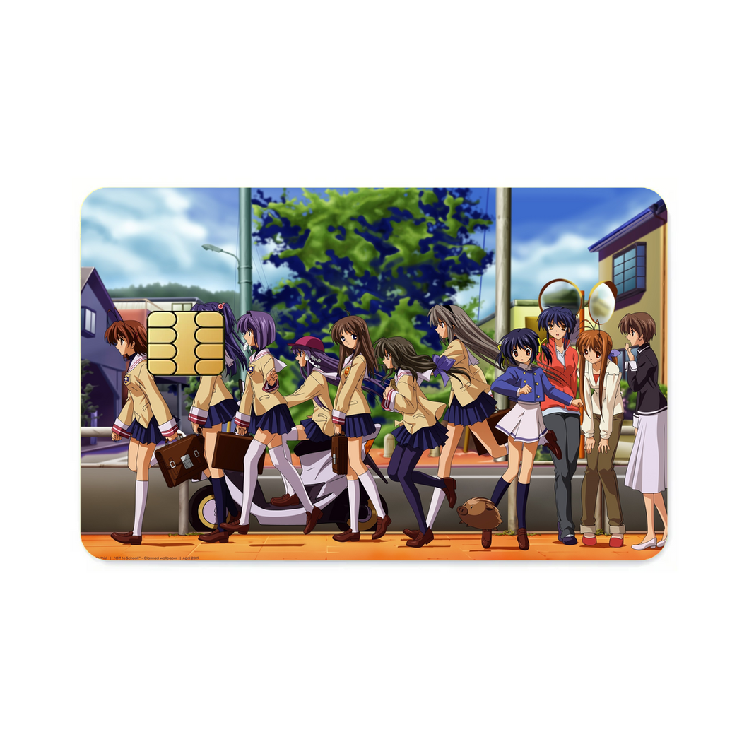 Anime Clannad Credit Card Skins (4-in-1 Pack)