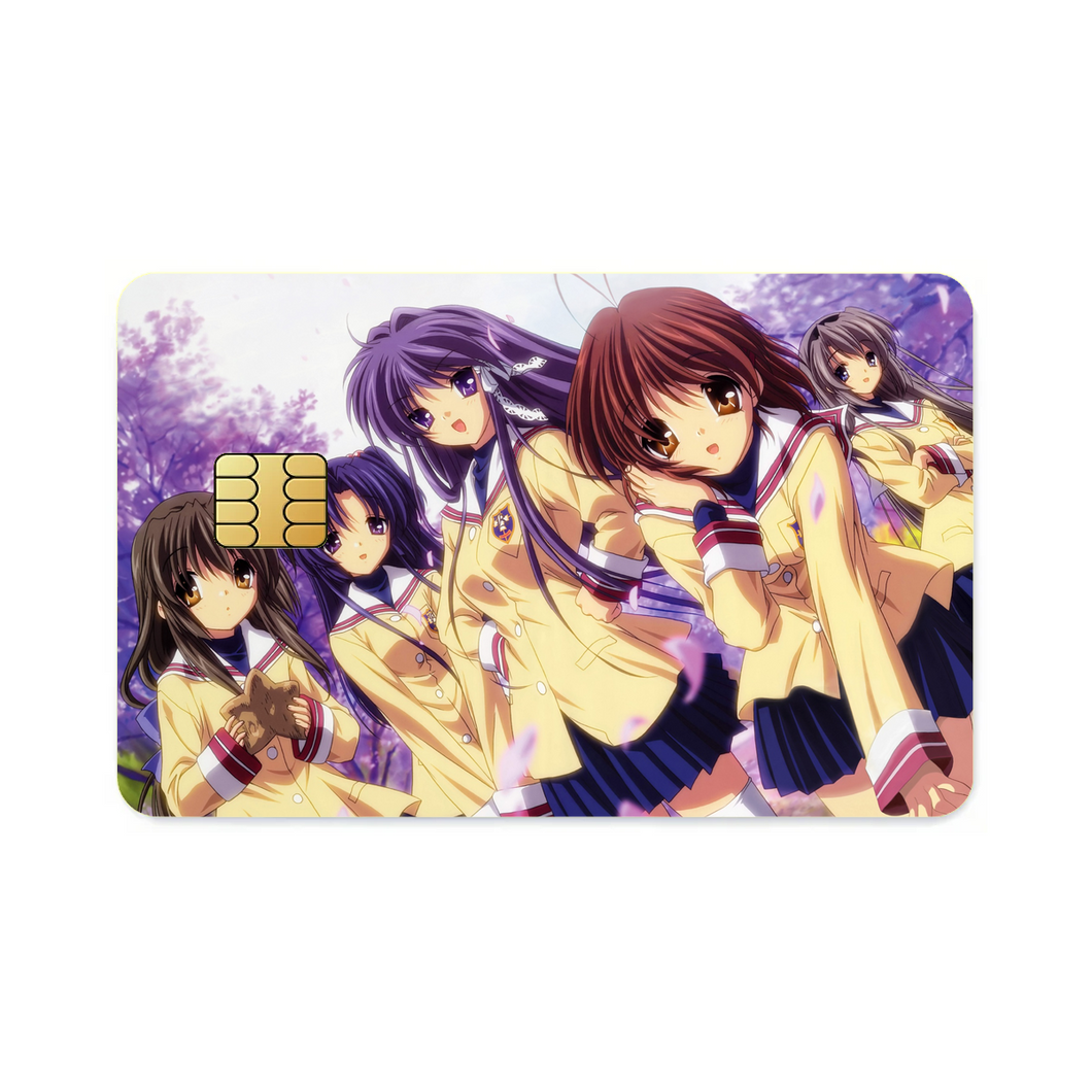 Anime Clannad Credit Card Skins (4-in-1 Pack)