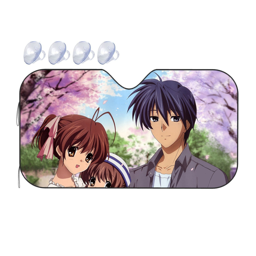 Anime Clannadr Car Sunshade