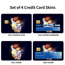 Load image into Gallery viewer, Anime Clannadr Credit Card Skins (4-in-1 Pack)
