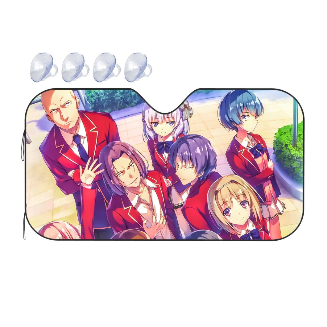 Anime Classroom of the Elite Car Sunshade