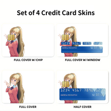 Load image into Gallery viewer, Anime Classroom of the Elite Credit Card Skins (4-in-1 Pack)
