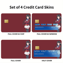 Load image into Gallery viewer, Anime Classroom of the Elite  Credit Card Skins (4-in-1 Pack)
