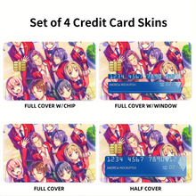 Load image into Gallery viewer, Anime Classroom of the Elite Credit Card Skins (4-in-1 Pack)
