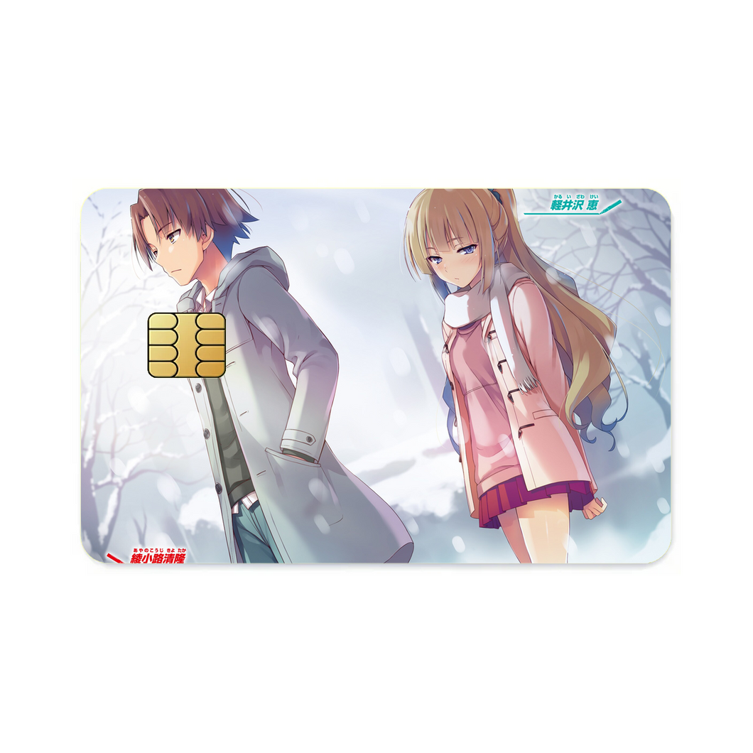 Anime Classroom of the Elite  Credit Card Skins (4-in-1 Pack)