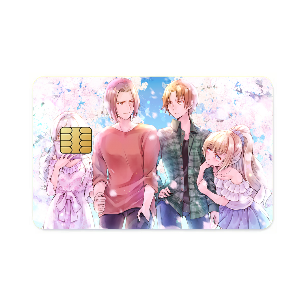 Anime Classroom of the Elite  Credit Card Skins (4-in-1 Pack)